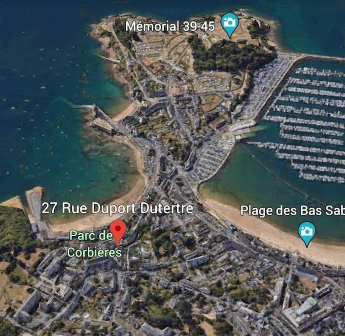 « Kraou Kezeg » A 50M De La Mer - 2/4 Pers. Saint-Malo Exterior foto